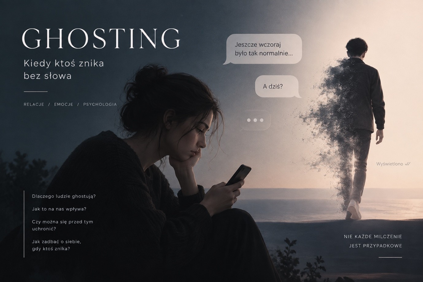 Dlaczego ghosting tak boli?